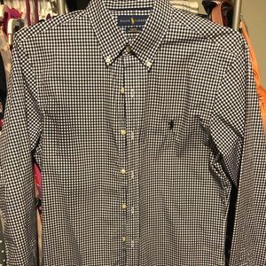 Ralph Lauren Slim fit dress shirt. Size Medium.
